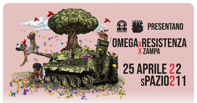 Spazio211 Torino: questa settimana Blue Funk Night e Rock-Ish aspettando il 25 aprile  con OmegaXResistenza……